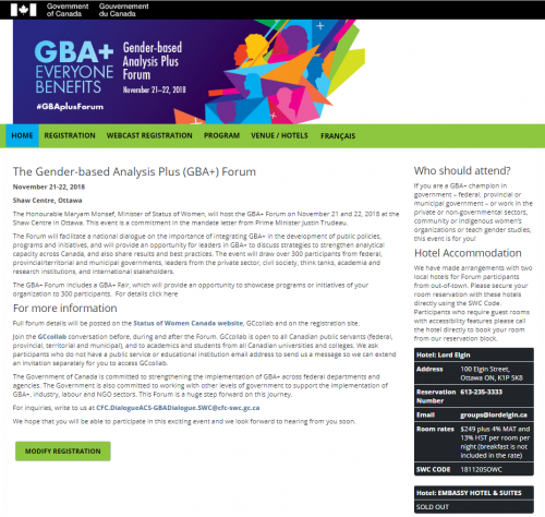 GBA Front Page