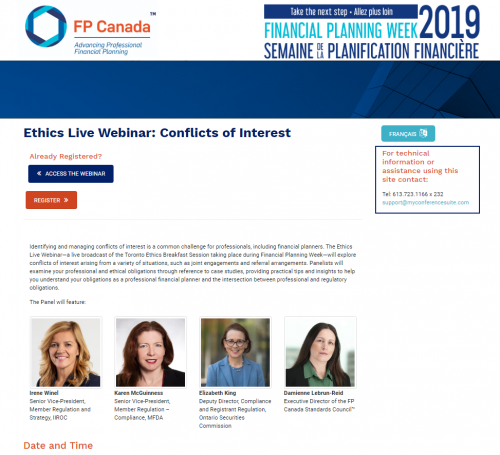 FP Webinar Landing